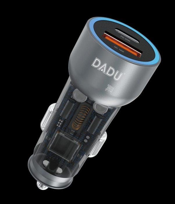 DADU DC-127 55W PD+QC car charger