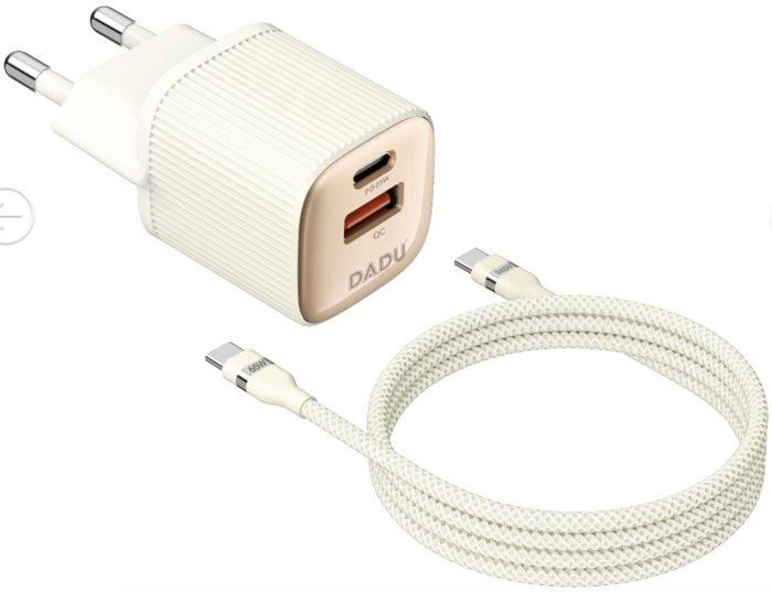 DADU DC-368 GaN PD+QC 25W CE charger