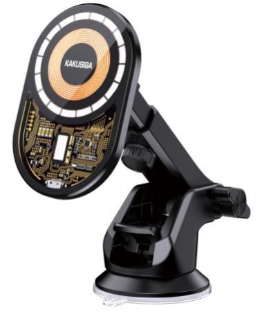 KAKUSIGA KSC-1155 wireless charging magnetic telescopic car holder