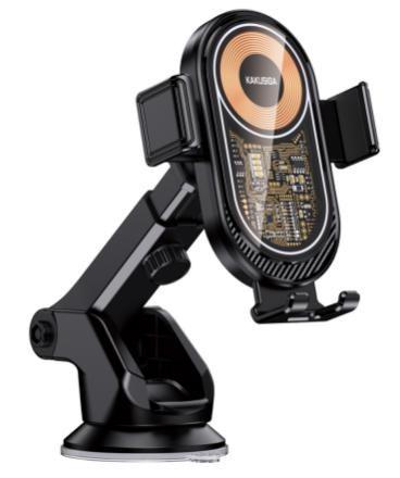 KAKUSIGA KSC-1157 wireless charging Suction cup telescopic car holder