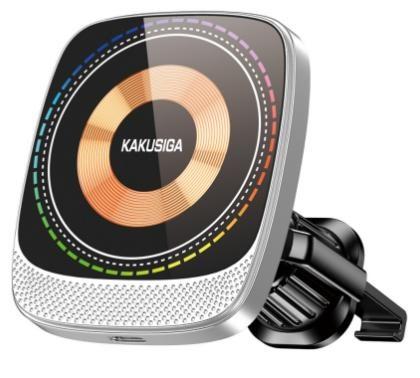 KAKUSIGA KSC-1198 magnetic wireless fast charging car holder (air outlet)