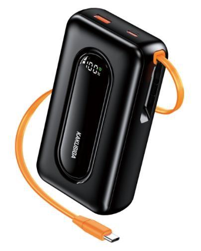 KAKUSIGA KSC-1270 22.5W+PD20W fully compatible retractable power bank (20000mAh)