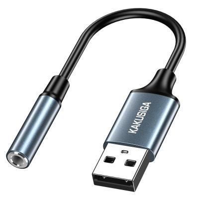 KAKUSIGA KSC-1446 USB to 3.5mm external sound card