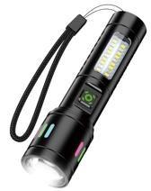 KAKUSIGA KSC-1578 Multi-function Telescopic Zoom LED High-intensity Flashlight