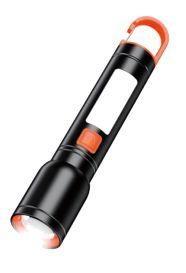 KAKUSIGA KSC-1756 Multi-functional Telescopic Zoom LED High-Powered Flashlight