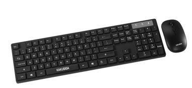 KAKUSIGA KSC-863 Wireless Business Keyboard and Mouse Set (English Version)