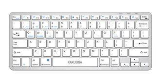 KAKUSIGA KSC-866 ultra-thin dual-mode wireless keyboard (English version)