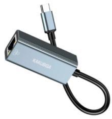 KAKUSIGA KSC-905 LIUJIANG Type-C wired network card converter 100Mbps