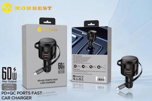 MOREBEST C86CA 60W Car charger