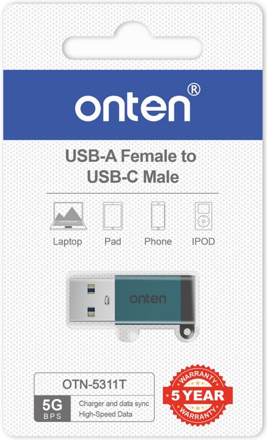 ONTEN OTN-5311T USB AdapterCharger OTG Converter