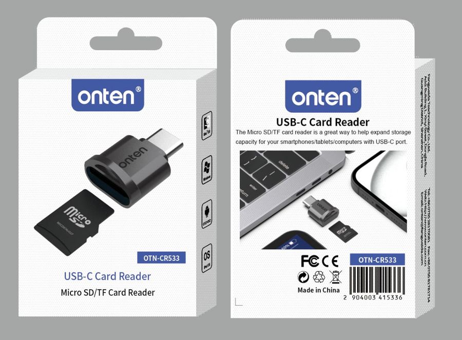 ONTEN OTN-CR533 TF Card Reader TF