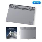 MEGA-IDEA B440 Heat-resistant silica pad 405*305*2.86 mm