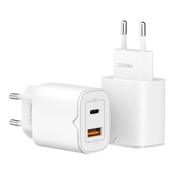 RECCI RC49E EU plug PD charger (20W)