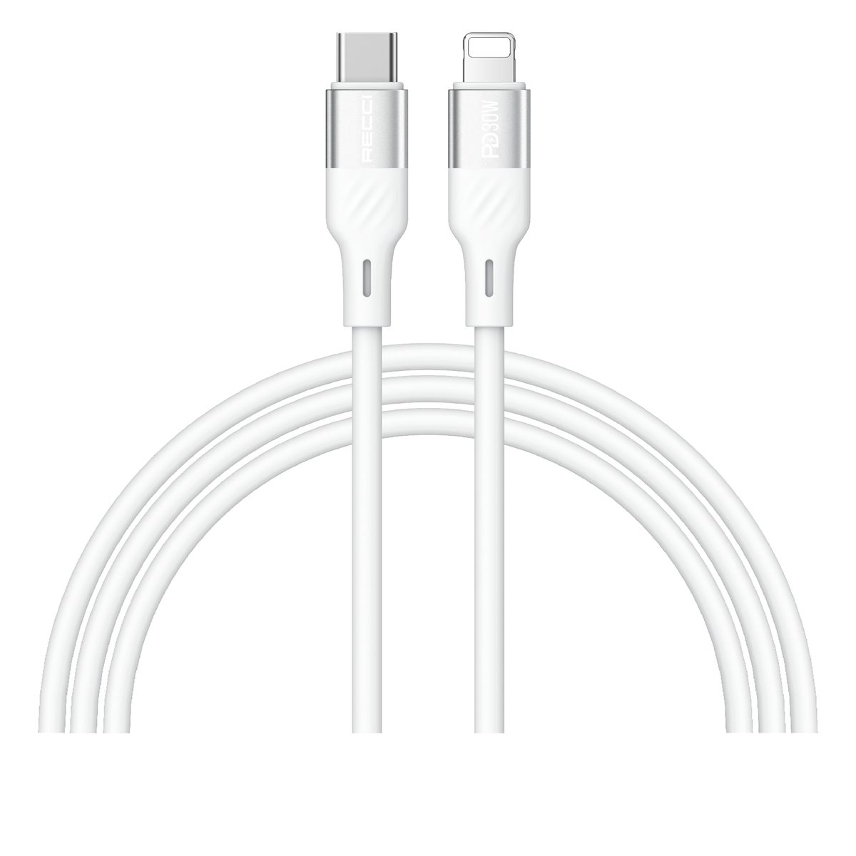 RECCI RS22CL PD30W Fast charging silicone data cable