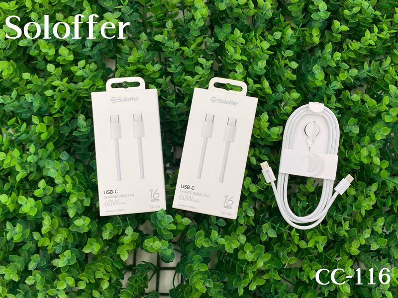 SOLOFFER CC-118 USB data cable