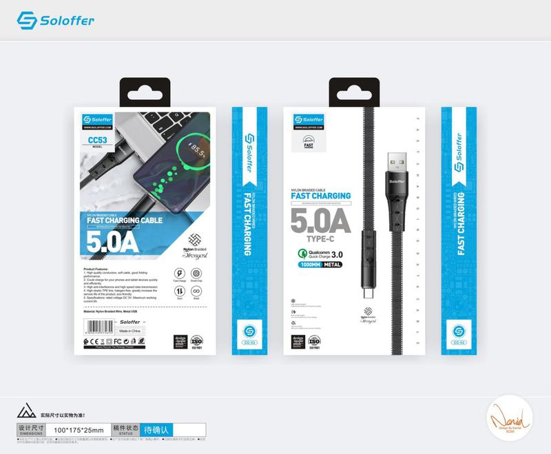 SOLOFFER CC53 IPH USB data cable