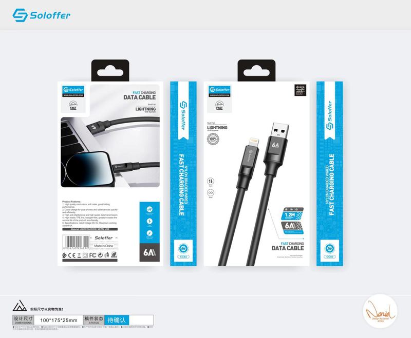 SOLOFFER CC82 IPH USB data cable