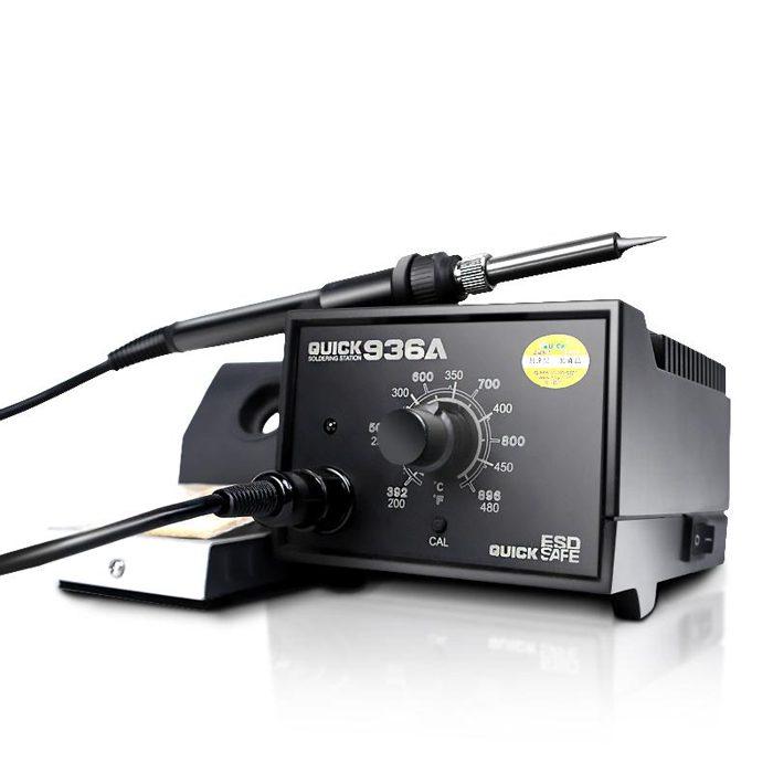 QUICK 936A Soldering Station/ Blue Stand
