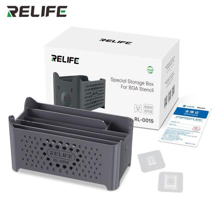 RELIFE RL-001S Tin- planting net storage box/Grey