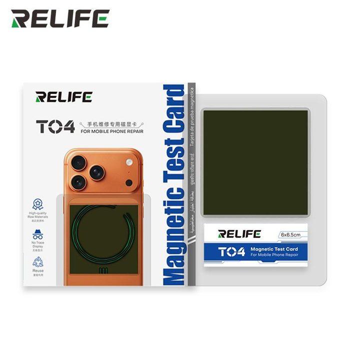 RELIFE TO4 Magnetic Card for Mobile Phone Repair/5*4CM