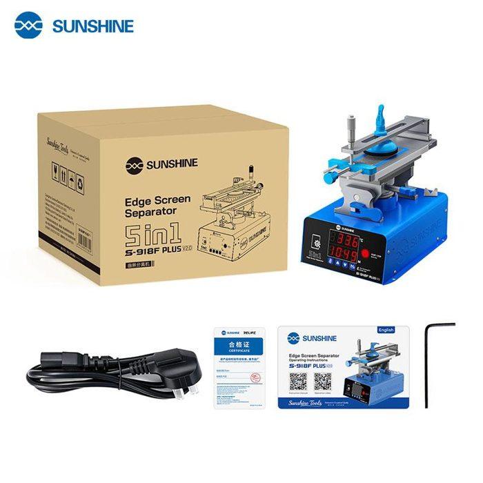 SUNSHINE S-918F Plus 5- in-1 curved screen separator/V2.0
