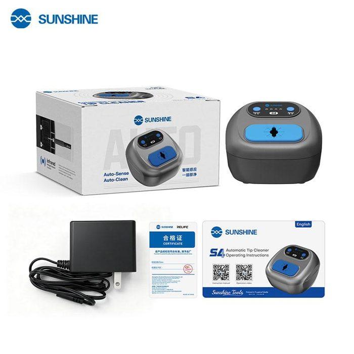 SUNSHINE S4 Automatic soldering iron tip cleaner
