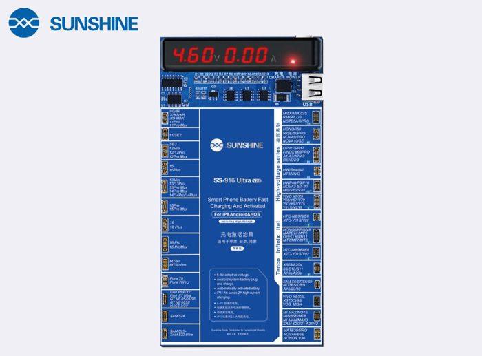SUNSHINE SS-916 ultra IP Android Charging Activation Fixture/V3.0