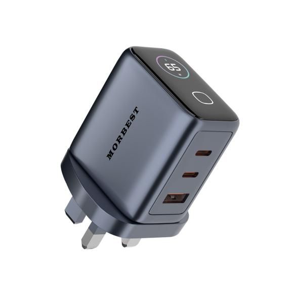 MOREBEST TB67-65CCA 65W digital display Wall charger
