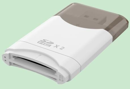 ONTEN OTN-KSS 2-in-1 USB 3.2 Gen1 Daul SD 3.0 Card Reader USB 3.2 Gen1