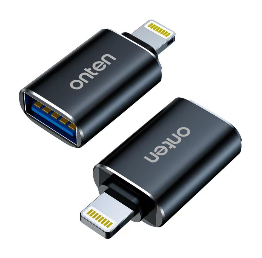 ONTEN OTN-LT101 Ligtning to USB-A(F) USB-A Female to Lightning Male 480bps